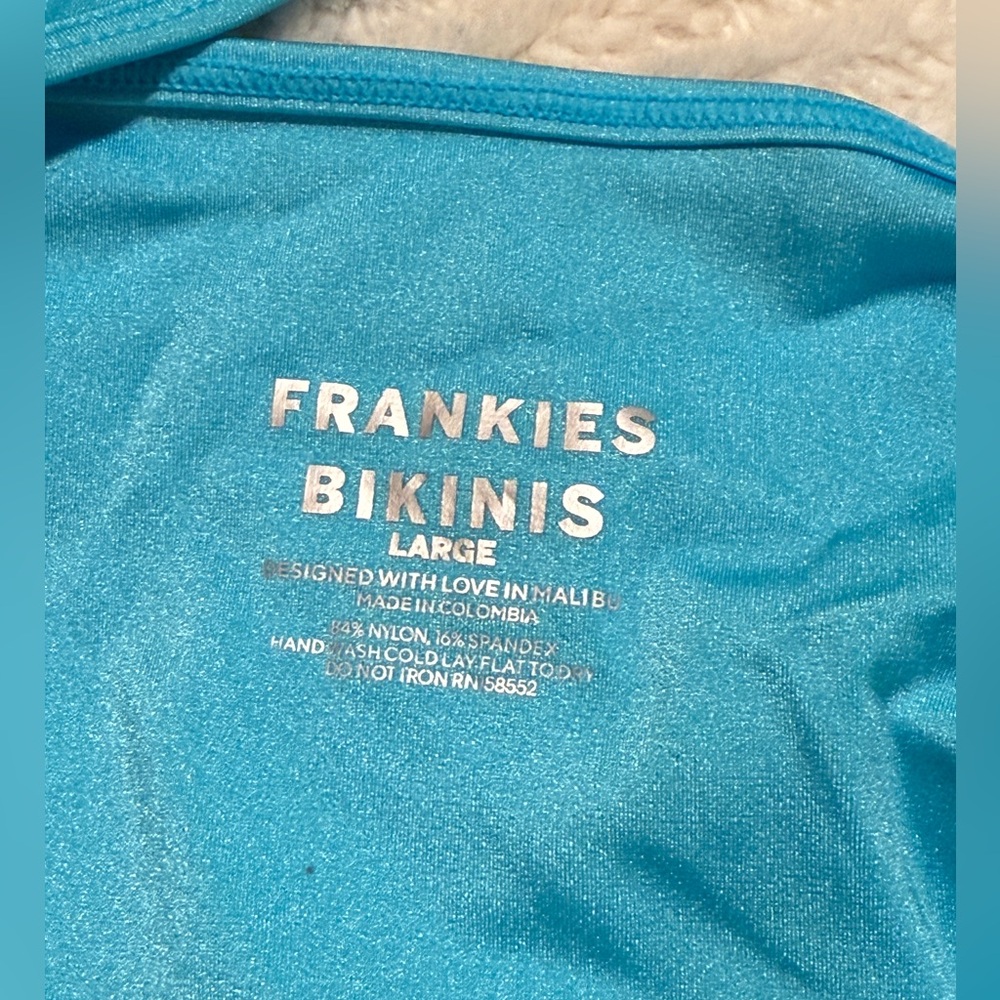 NWT Frankies Bikinis Amanda One-Piece Swimsuit - Picture 11 of 15